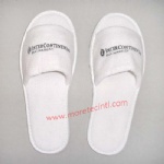 Towerlling slipper/open toe spa slipper