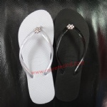 Wedding flip flops/PE slipper beaded