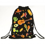 cinch bags polyester drawstring bags