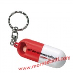 Plastic Capsule Shaped Pill Box