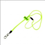 Rubber logo zipper lanyards