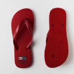 Rubber flip flops