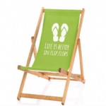 Hardwood deckchairs