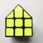 Magic house cube