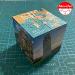 Magic folding cube 8CM