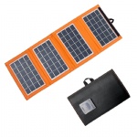 Foldable Portable Solar Panel for Cell Phone Charge 6V6W